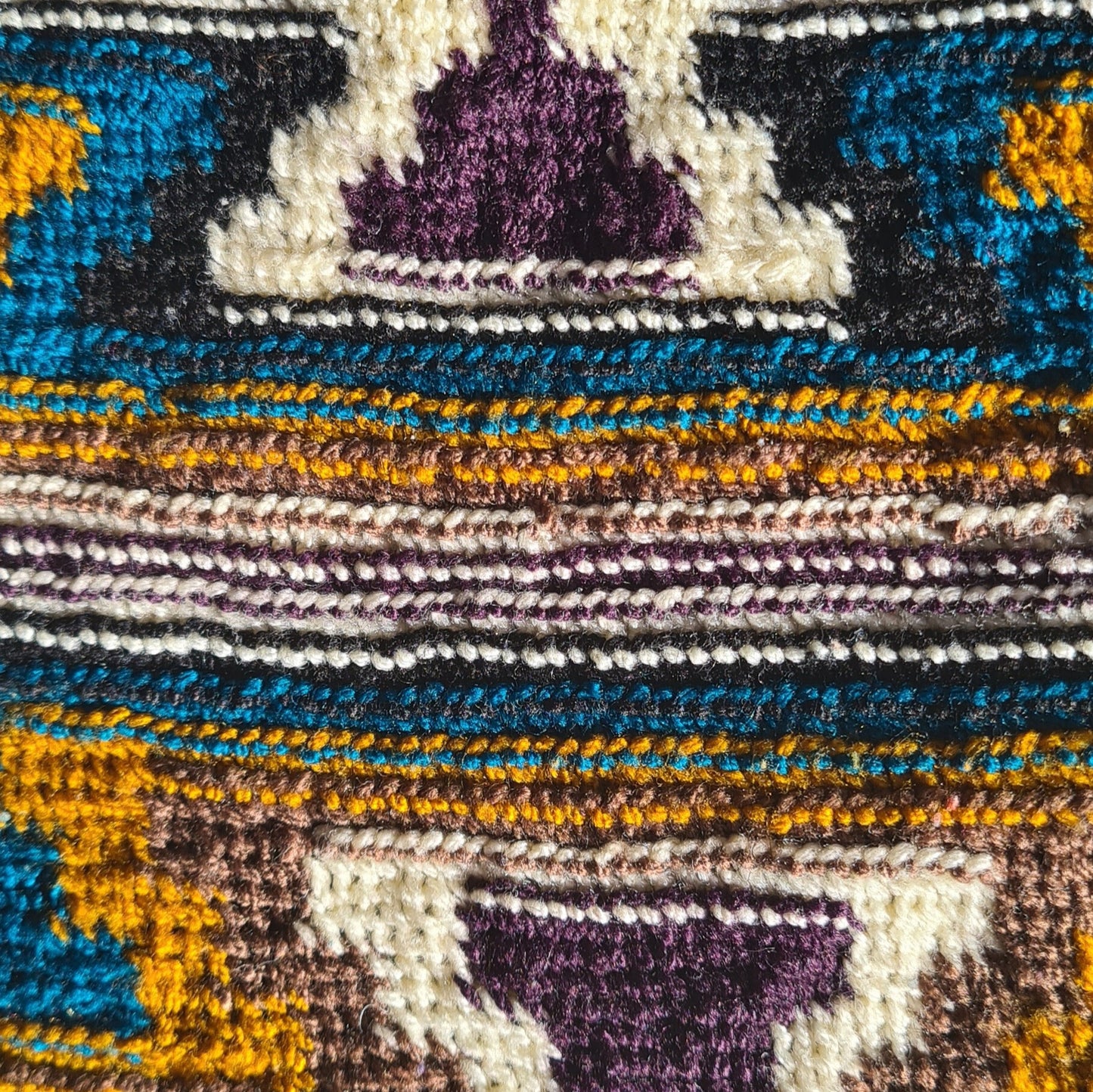 Mustard Blue Bilum - Kundu