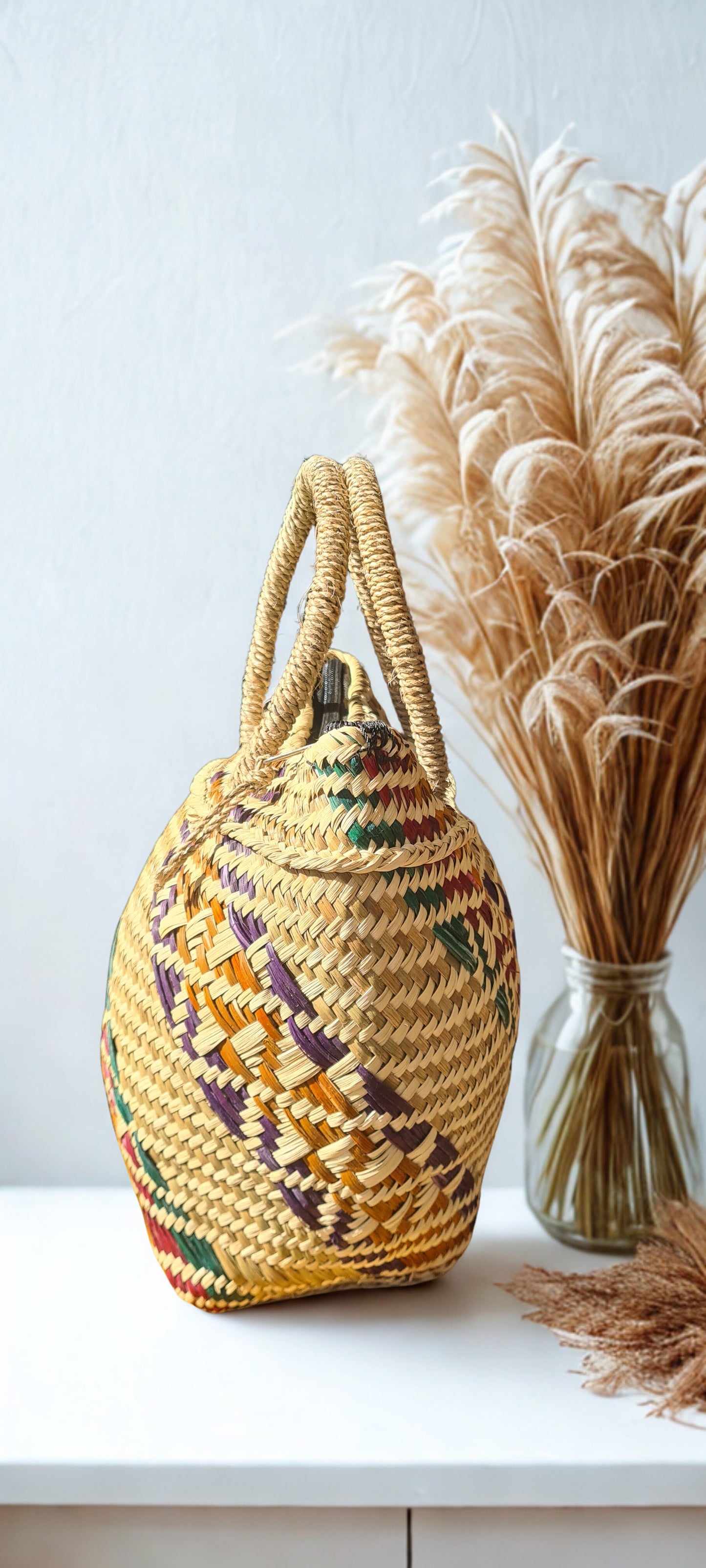 Sepik Basket Bag - Bow Tie