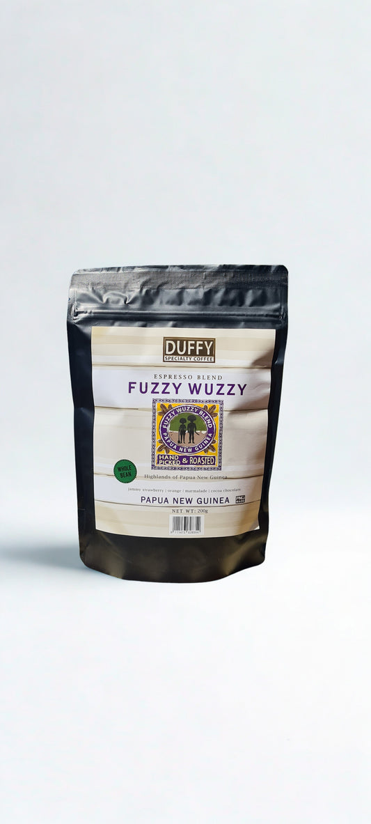 Fuzzy Wuzzy Organic Specialty Coffee Beans 200g