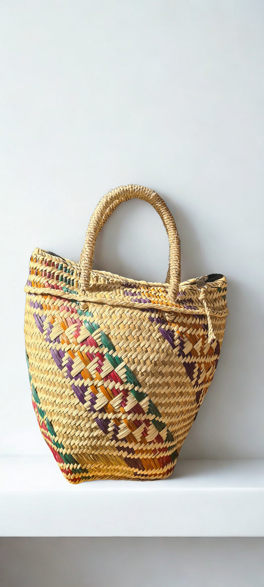 Sepik Basket Bag - Bow Tie