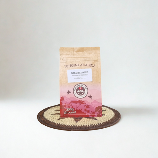 Niugini Arabica Swiss Water Decaf Ground 250g